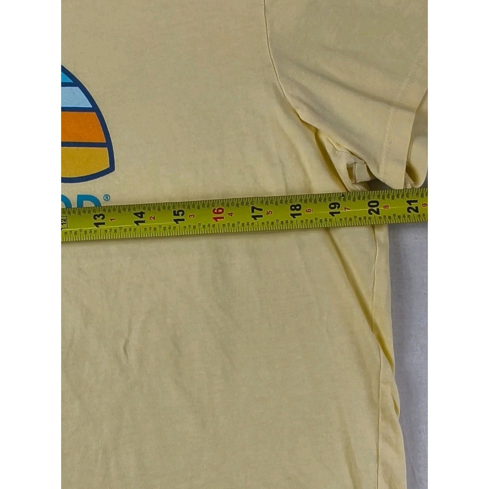 Life Is Good Shirt Women L Yellow Mystic CT Crusher Lite Short Sleeve Sun... - Picture 3 of 5